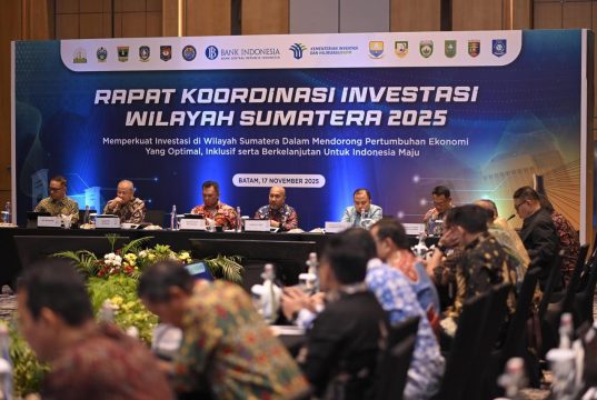 Rakorwil Investasi Sumatera 2025: Sinergi Bank Indonesia dan Pemerintah Pusat–Daerah untuk Mendorong Investasi Menuju Pertumbuhan Ekonomi Sumatera