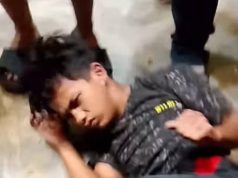 Pelaku Jambret Hand Phone Digebuki Warga