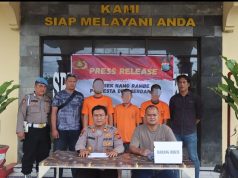 Tiga Pelaku Curanmor Diringkus Polsek Namorambe