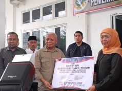 Gubernur Jatim Khofifah Serahkan Bantuan Senilai 5 M, Pemprovsu Apresiasi dan Terimakasih