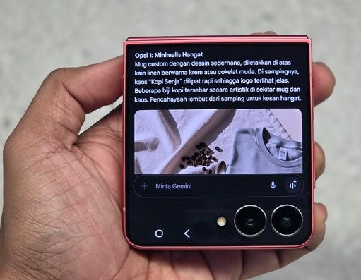 Miliki Galaxy Z Flip7 dan Bawa Bisnis Online Naik Level