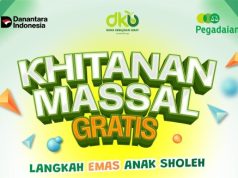 Pegadaian Divisi Syariah Buat Khitanan Massal Gratis pada 15 November