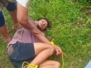 Maling Motor Digebuki Warga Jaharun