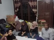 Remaja Parit Pompa dan Simpang Trans Desa Secanggang Kumpulkan Donasi Untuk Warga Aceh 