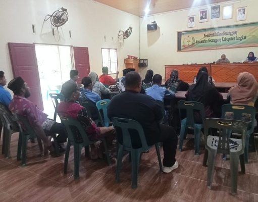 Desa Secanggang Gelar Rakor di Awal Tahun 2026