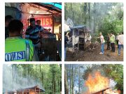 Polsek Pancur Batu Gerebek Lokasi Diduga Sarang Narkoba dan perjudian di Sibolangit