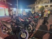 22 Unit Knalpot Brong Diamankan Polres Samosir, Razia Digelar Hingga Minggu Dini Hari