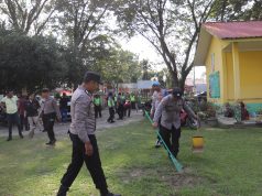 Sesuai Arahan Presiden RI, Polres Langkat Laksanakan Kurve di Sekolah SLB Stabat