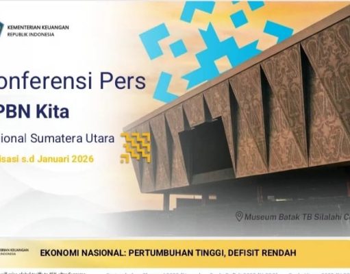 Realisasi APBN Sumut Januari 2026 Optimal, TKD Tumbuh 13,75% dan KUR Capai Rp1,03 Triliun
