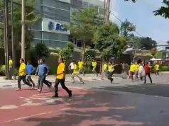 Musda XI Golkar Sumut di Medan ‘Panas’ Diwarnai Petasan dan Massa Berkayu