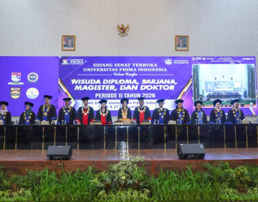Wisuda Periode II 2026 UNPRI Jadi Panggung Global : Pengukuhan 1.141 Lulusan Dan Adjunct Professor Internasional