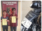 Curi Sepeda Motor Dua Pemuda Dibekuk Polisi