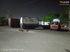 Parkir Liar Menjamur di Persimpangan Jalan Pulau Nias Selatan KIM II, Pihak Pengelola Bungkam