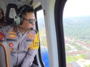 Kapolda Sumut Pantau Arus Mudik via Patroli Udara, Pastikan Jalur Aman dan Lancar