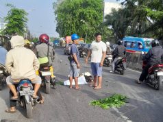 Wanita Pengendara Scoopy Tewas Tertabrak Truk di Tanjung Morawa