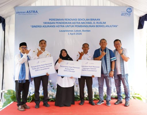 Astra Bangun Lingkungan Belajar, Tumbuhkan Harapan Siswa di Lebak, Banten