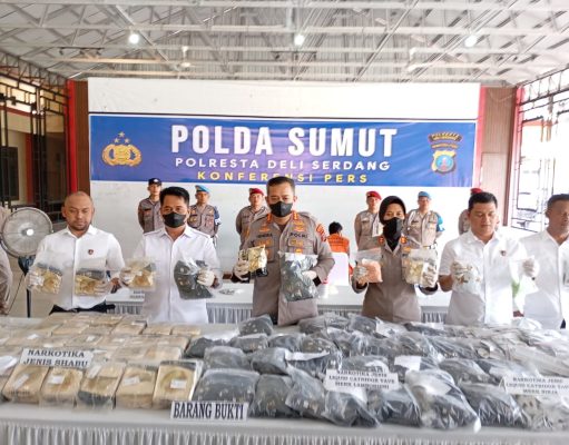 Polisi Tangkap Narkotika Senilai Rp 57 Milyar, Sabu, Pil Ekstasi Hingga Liquid Vape