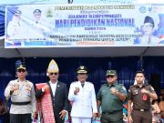 Wabup Samosir Pimpin Upacara Hardiknas 2026, Ulos Warnai Semangat Pendidikan dan Budaya