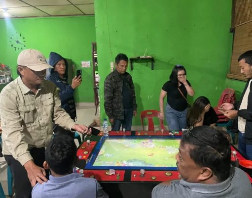Pokres Karo Grebek Permainan Judi di Tiga binanga
