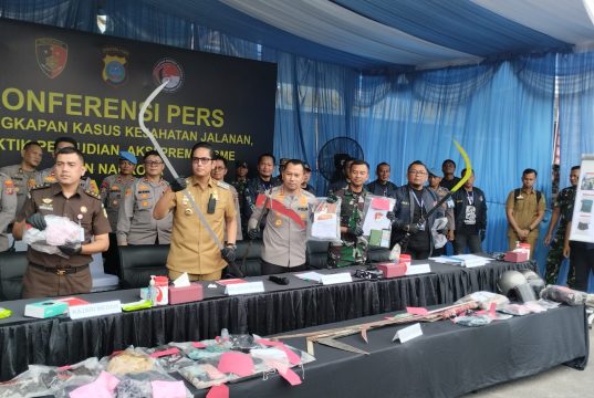 178 Penjahat Ditangkap, 21 Terkapar Ditembak