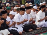 Wujud Kebersamaan dan Kepedulian, Rutan Kelas I Medan Gelar Salat Idul Adha dan Pemotongan Hewan Kurban