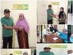 Pemdes Secanggang Salurkan Dana Bantuan untuk 26 Lansia