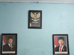 Wakil Ketua Gerindra Tersinggung, Gambar Wabup Lom Lom Rusak Dipajang di Kantor Camat Sunggal