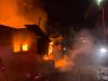 Tiga Rumah Kontrakan Terbakar Di Tebingtinggi, Dugaan Api Akibat Korsleting listrik