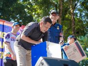 Gelorakan Hidup Sehat dan Wujudkan Program Prioritas Rico Waas, Dispora Medan Gelar Senam PKJR di Taman Gajah Mada