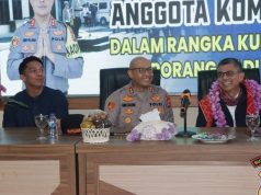 Bunga untuk Keadilan : Hinca Panjaitan Ajak Polres Karo Tebarkan Keharuman Pelayanan