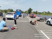 Mobil Tabrak Betor, 2 Luka Berat 6 Luka Ringan