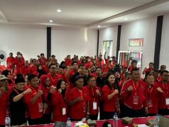 DPC PDI-P Deli Serdang Gelar Musancab VI, Indra Silaban Ketua PAC Lubuk Pakam