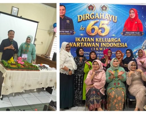 IKWI Sumut Ikut Peringati HUT Via Zoom Dihadiri Ketua PWI, Farianda Minta Para Istri Iringi Langkah Suami Menuju Profesionalitas
