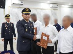 32 Orang Warga Binaan Rutan Kelas I Medan Langsung Bebas, Terima Remisi Umum Pada HUT RI Ke-81