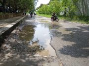 Kerusakan Jalan di Bandar Khalifah Percut Sei Tuan Makin Parah