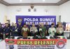 Polres Labuhanbatu Gagalkan Pengiriman 30 Kg Sabu dan 20 Ribu Pil Ekstasi