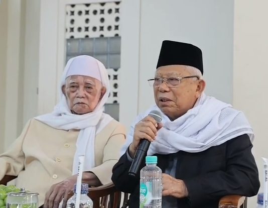 Tausiyah Mustasyar PBNU KH. Ma’ruf Amin : Memilih yang Tidak Baik Itu Khianat