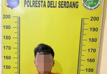 Polresta Deli Serdang Ringkus Pemilik 12,9 Gram Sabu