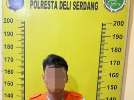 Polresta Deli Serdang Ringkus Pemilik 12,9 Gram Sabu
