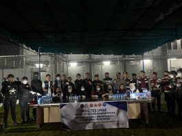 Wujudkan Lapas Bersih dari Halinar, Lapas Kelas IIA Binjai Gelar Razia Gabungan dan Tes Urine Serentak