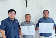 Koperasi Jasa Keluarga Pers Indonesia dan Koperasi Jasa Cahaya Kita Bersama Uji Mesin Mobile Grain Dryer di Deli Serdang