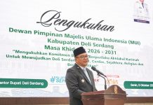 Pengurus Baru MUI Deli Serdang Resmi Dikukuhkan, Bupati Dorong Perkuat Pembinaan Moral Masyarakat