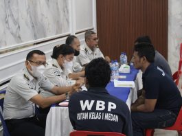 Rutan Kelas I Medan Siapkan Langkah Pemulihan, 74 Warga Binaan Ikuti Asesmen