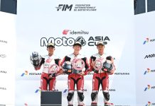 Melesat di Tengah Persaingan Ketat, Bintang dan Resky Naik Podium Moto4 Asia Cup