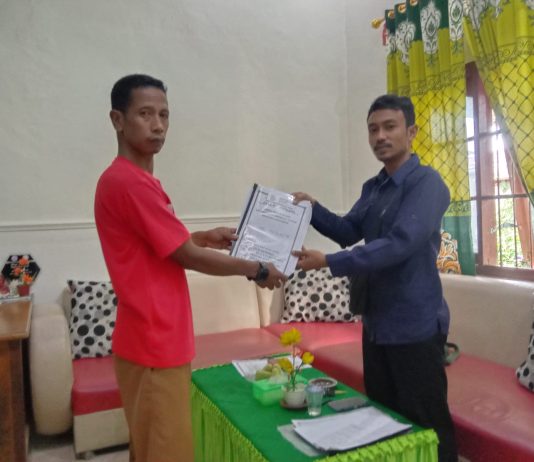 Kades Secanggang Nyatakan Surat Tanah Indra Prasetyo dan Suharmoko Palsu