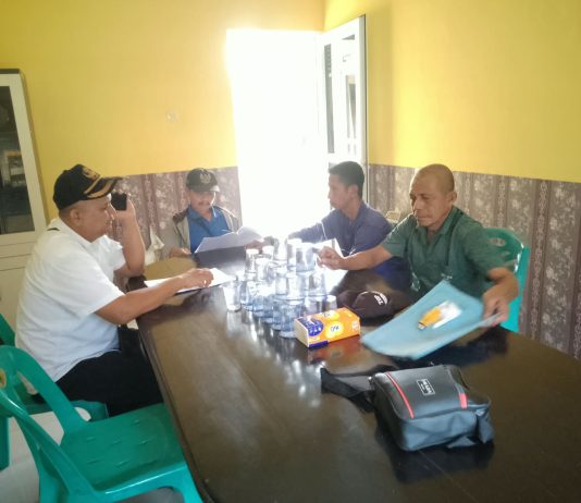 Camat Secanggang Dukung Pengaduan Kades Ke Polres Langkat
