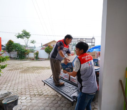 Pertamina Patra Niaga Regional Sumbagut Tanggap Darurat Bencana, Salurkan Bantuan Masyarakat Terdampak Bencana Banjir di Aceh Tamiang