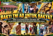 Karya Bakti TNI AD Untuk Rakyat Masih Berlanjut di Katingan